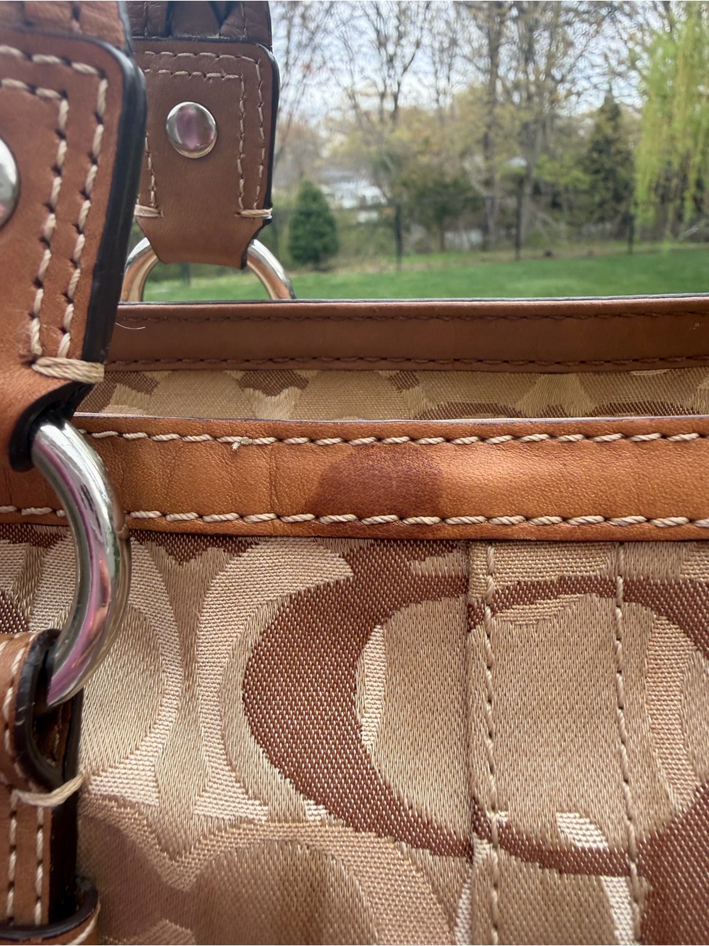 Coach Y2K Optic Braided Tote - Picture 5 of 9
